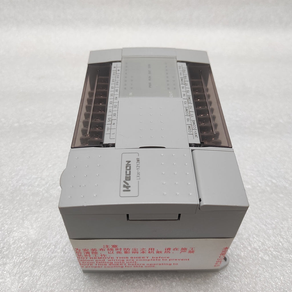 WECON LX2C-1212MR PLC LOGIC CONTROLLER 85-264VAC