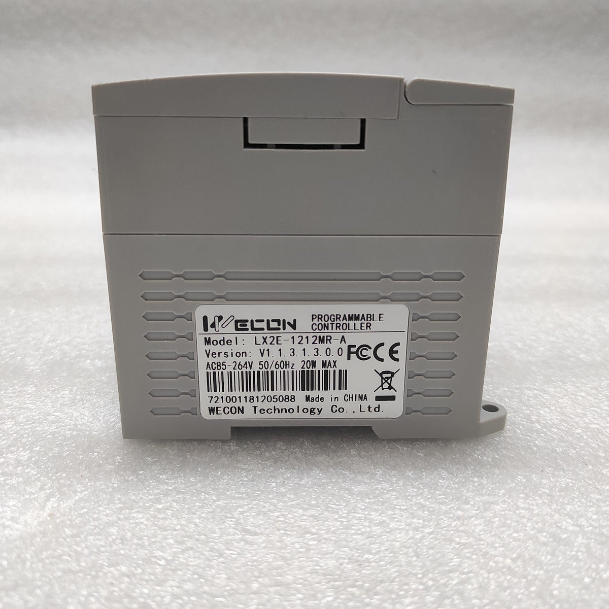 WECON LX2C-1212MR PLC LOGIC CONTROLLER 85-264VAC