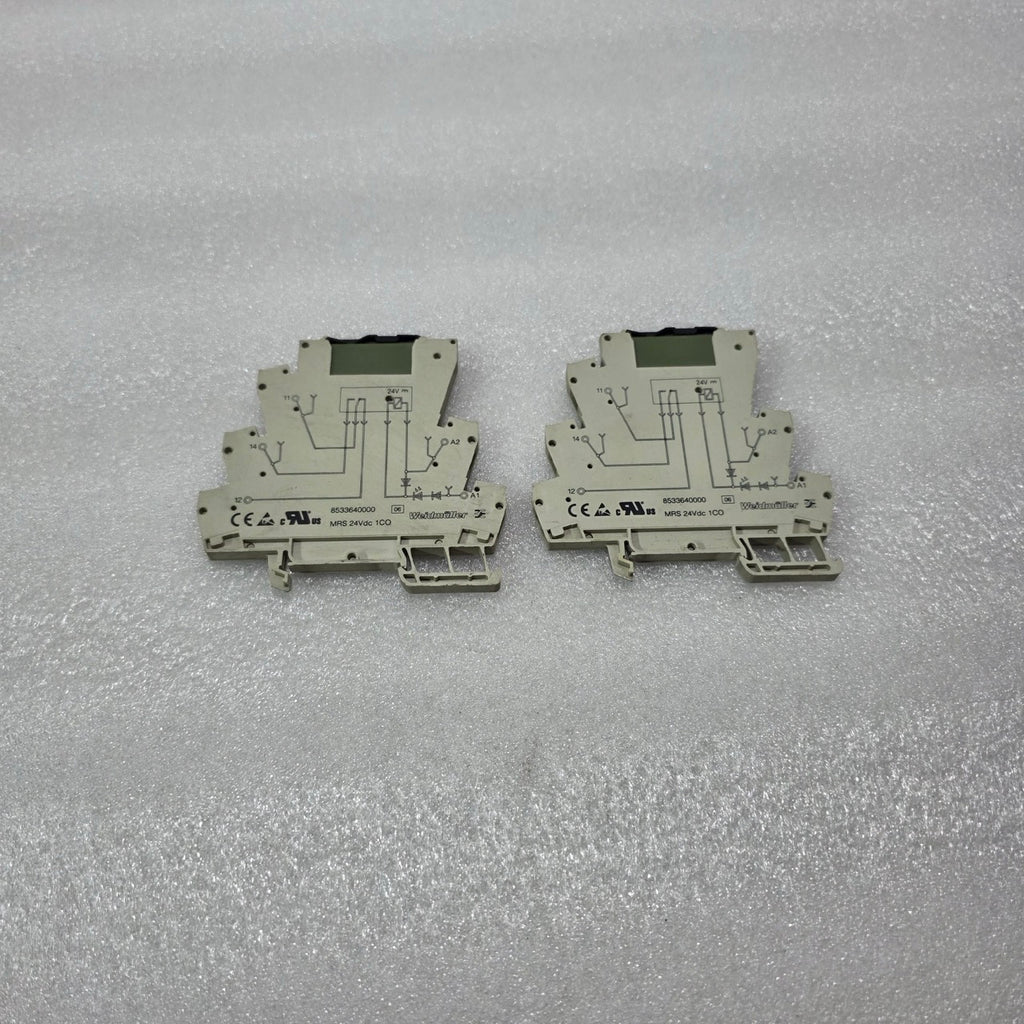 WEIDMULLER MRS 24VDC 1CO DIN RAIL RELAY MODULE SPDT 24V COIL