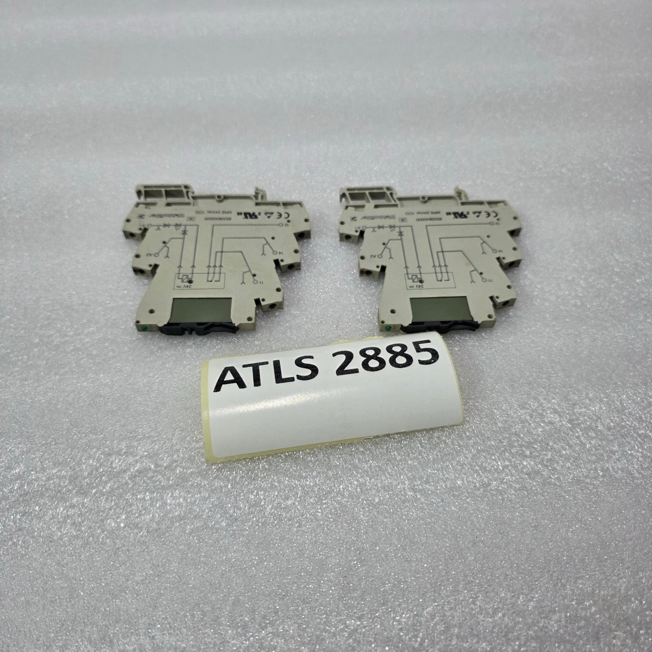 WEIDMULLER MRS 24VDC 1CO DIN RAIL RELAY MODULE SPDT 24V COIL