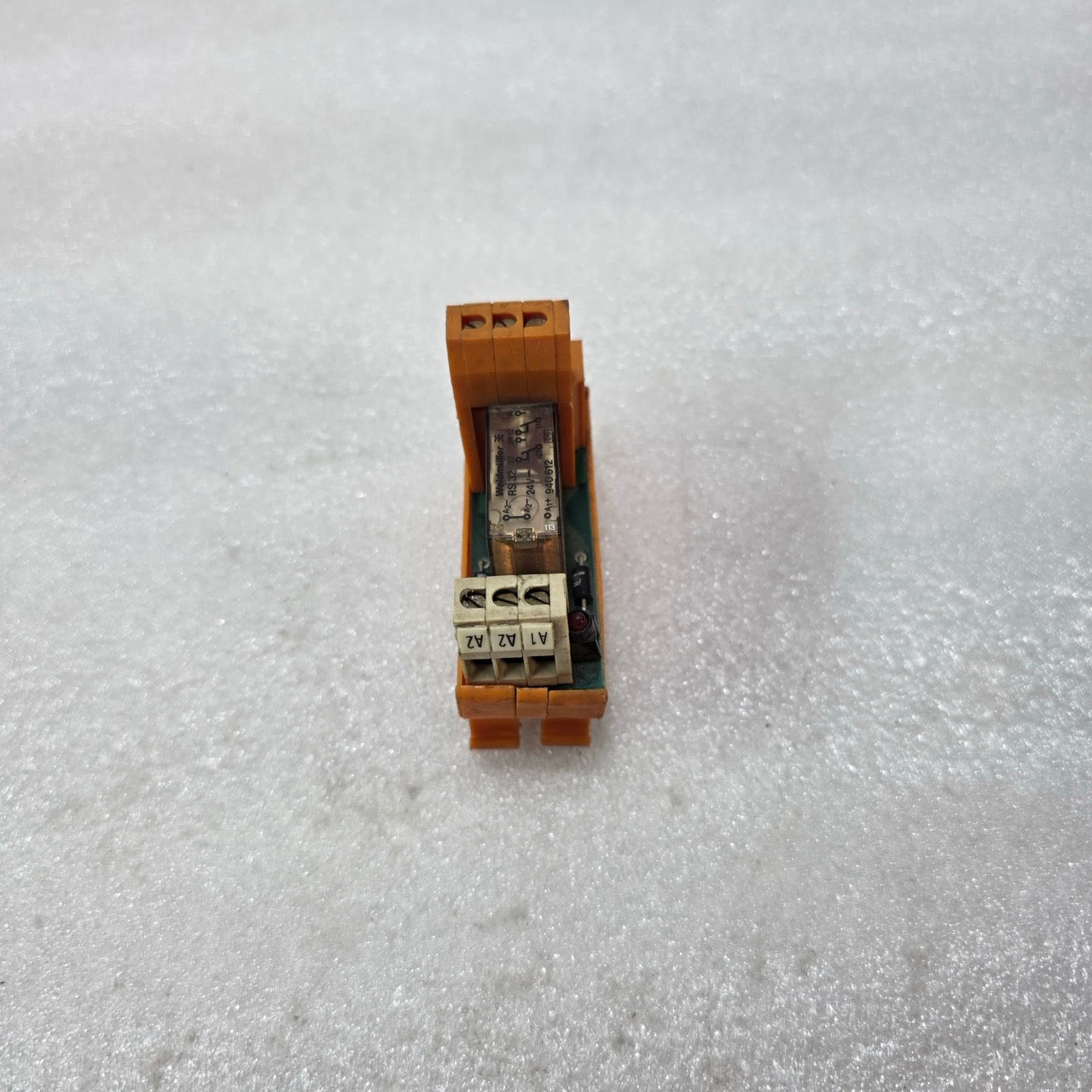WEIDMULLER SCHRACK RP 421024 RS RELAY MODULE 24V 8A 250V 4-POLE PRE-OWNED