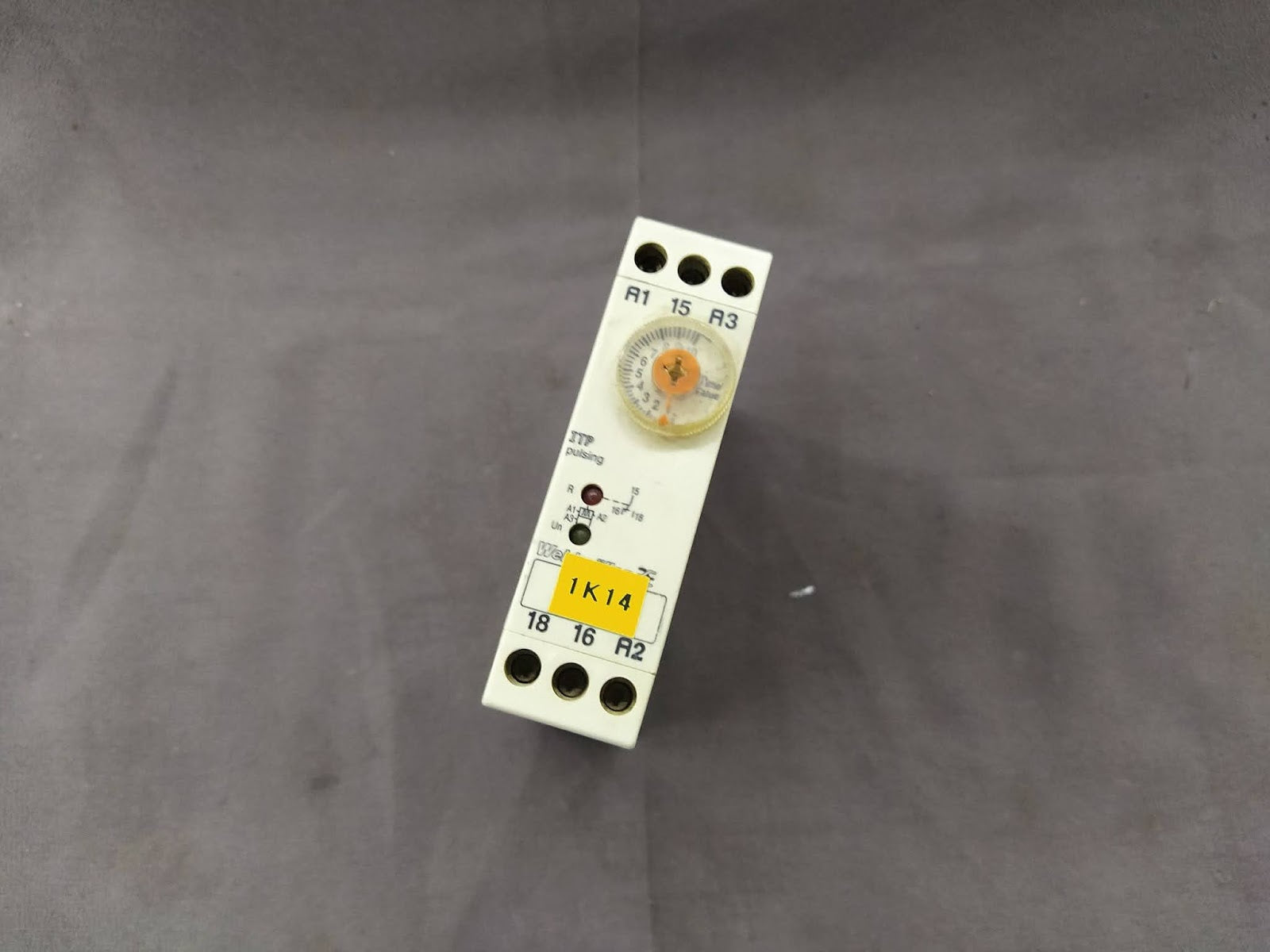 Weidmuller 836256 Timer Relay 24V/110-240V 0.05s-10s ITP Pulsing