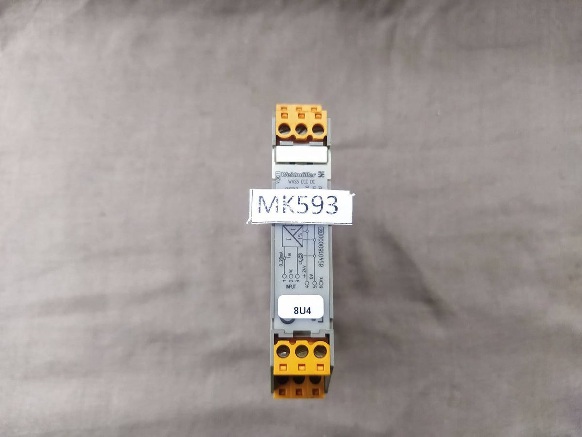 WEIDMULLER WAS5 CCC DC INTERFACE RELAY 8540180000-06