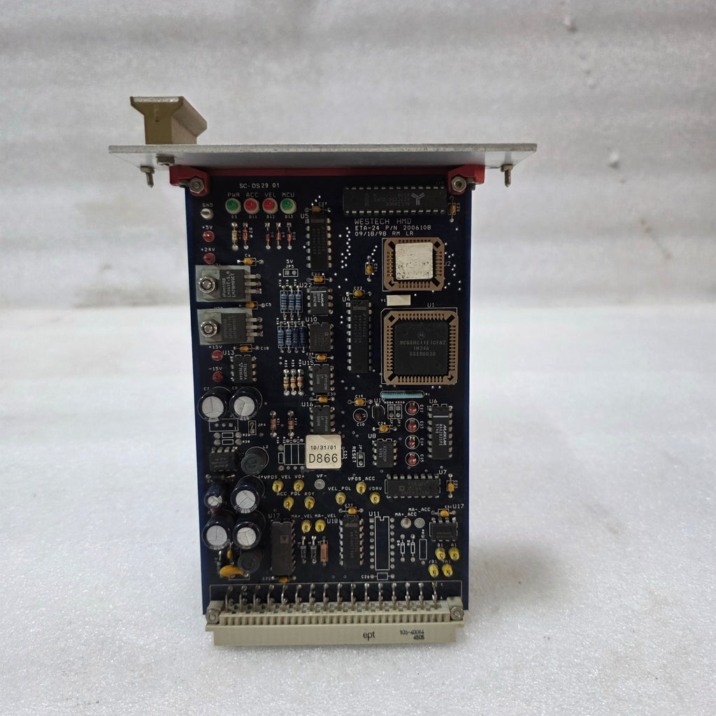WESTECH ETA-24 INDUSTRIAL CONTROL PCB MODULE P/N 2006108 RACK CARD SC-DS29 01