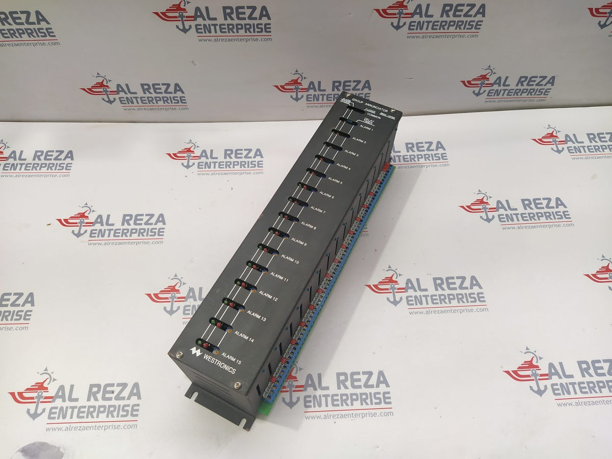 WESTRONICS SBGA-15P2W GROUP ANNUNCIATOR