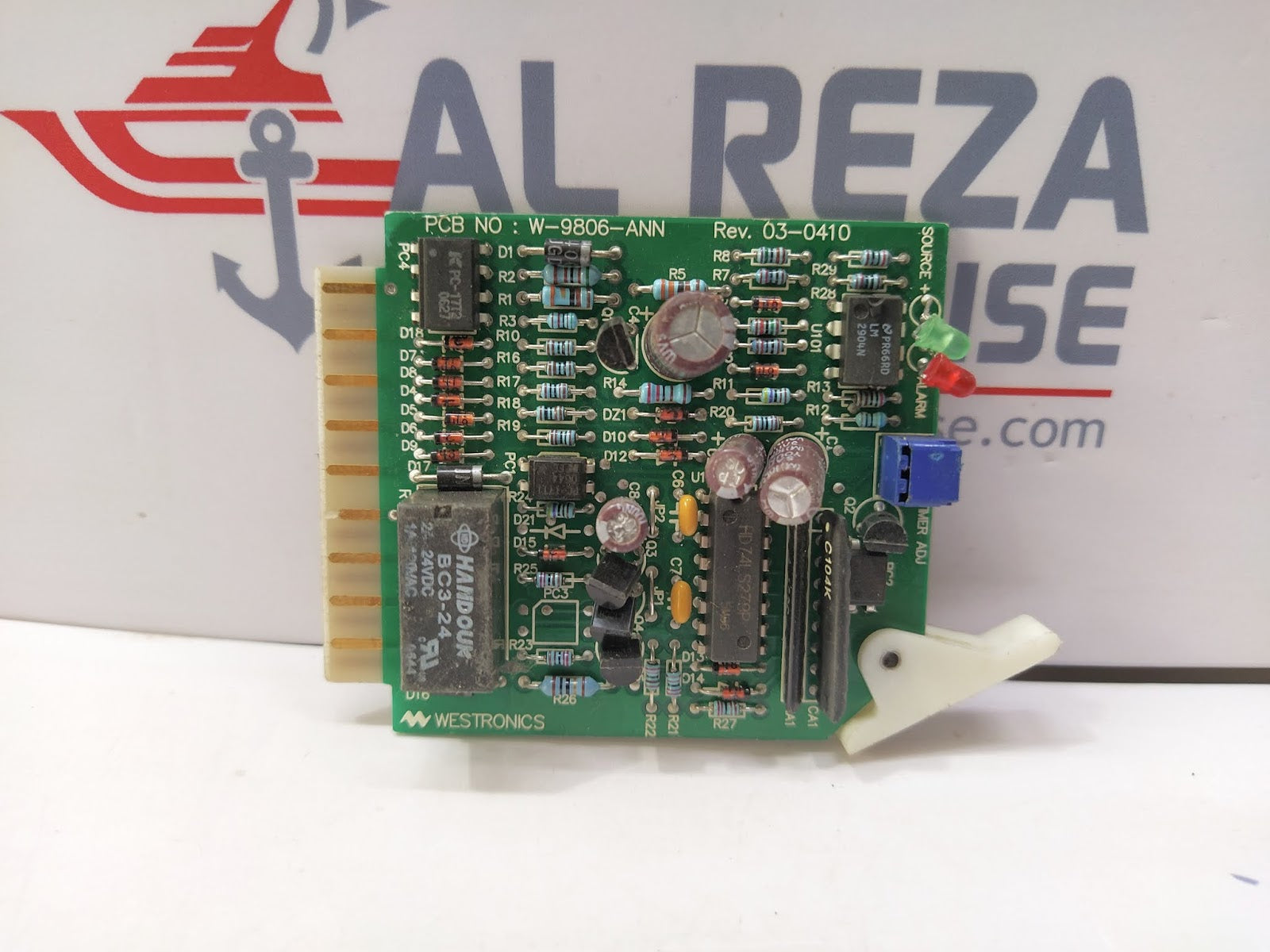 WESTRONICS W-9806-ANN REVISION 03-0410 PCB