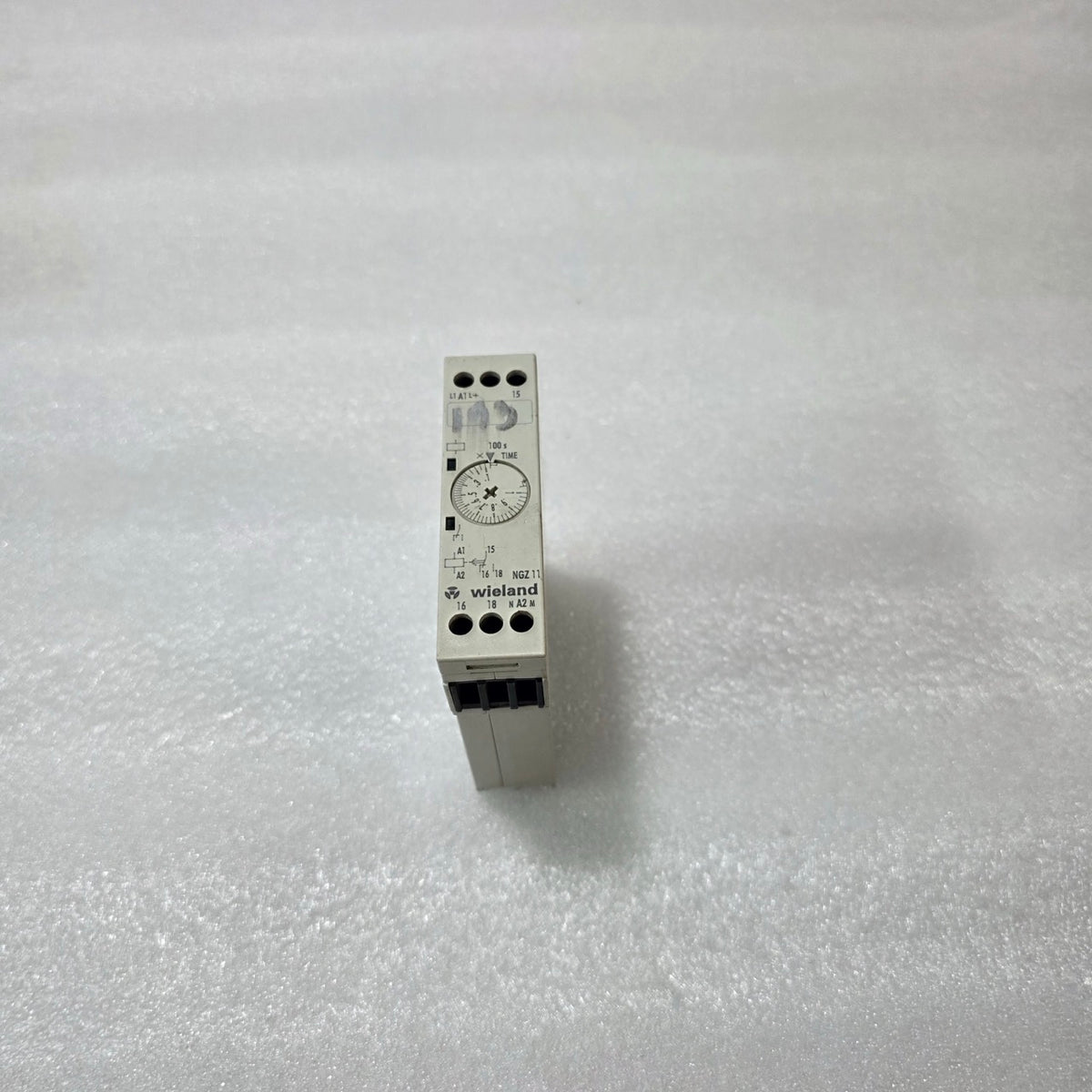 WIELAND NGZ 11 TIMER RELAY R2.064.0030.0 | 24–240V AC/DC TIME DELAY 0.5–100S | I