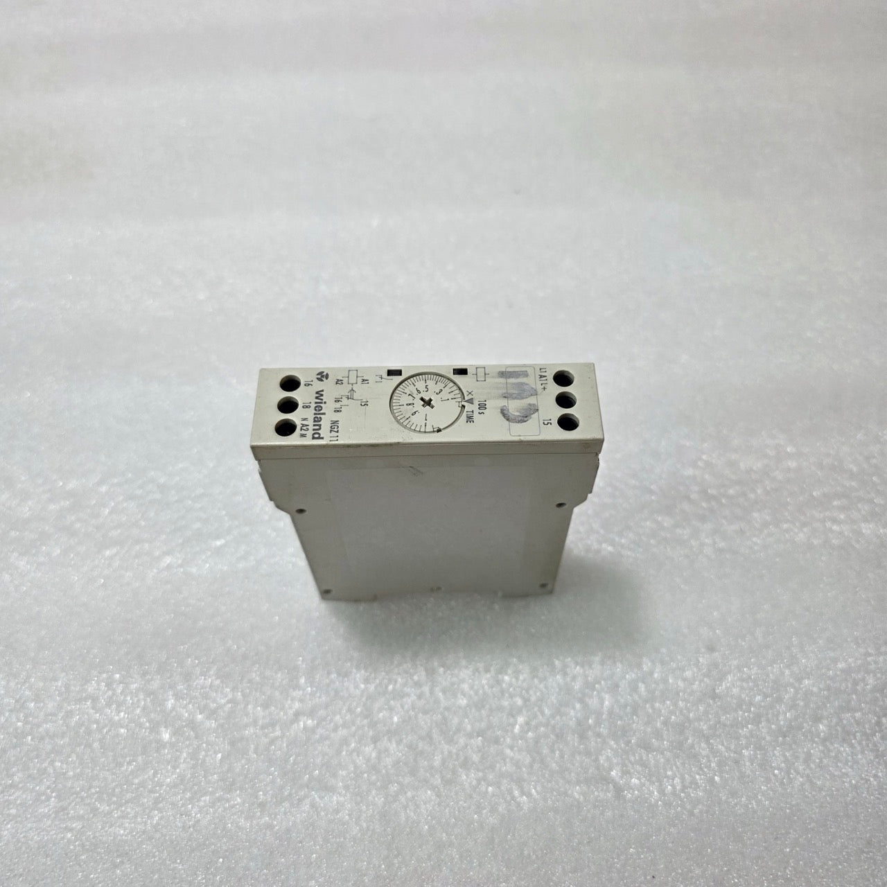 WIELAND NGZ 11 TIMER RELAY R2.064.0030.0 | 24–240V AC/DC TIME DELAY 0.5–100S | I