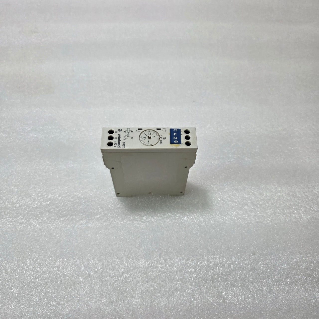 WIELAND NGZ 11 TIMER RELAY R2.064.0110.0 | 24–240V AC/DC ON DELAY 1.5–30S
