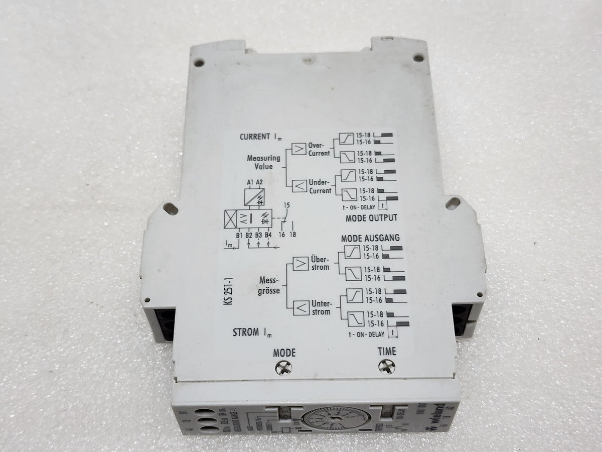 WIELAND NMI 1001 RELAY R3.185.0400.0 230-240VAC