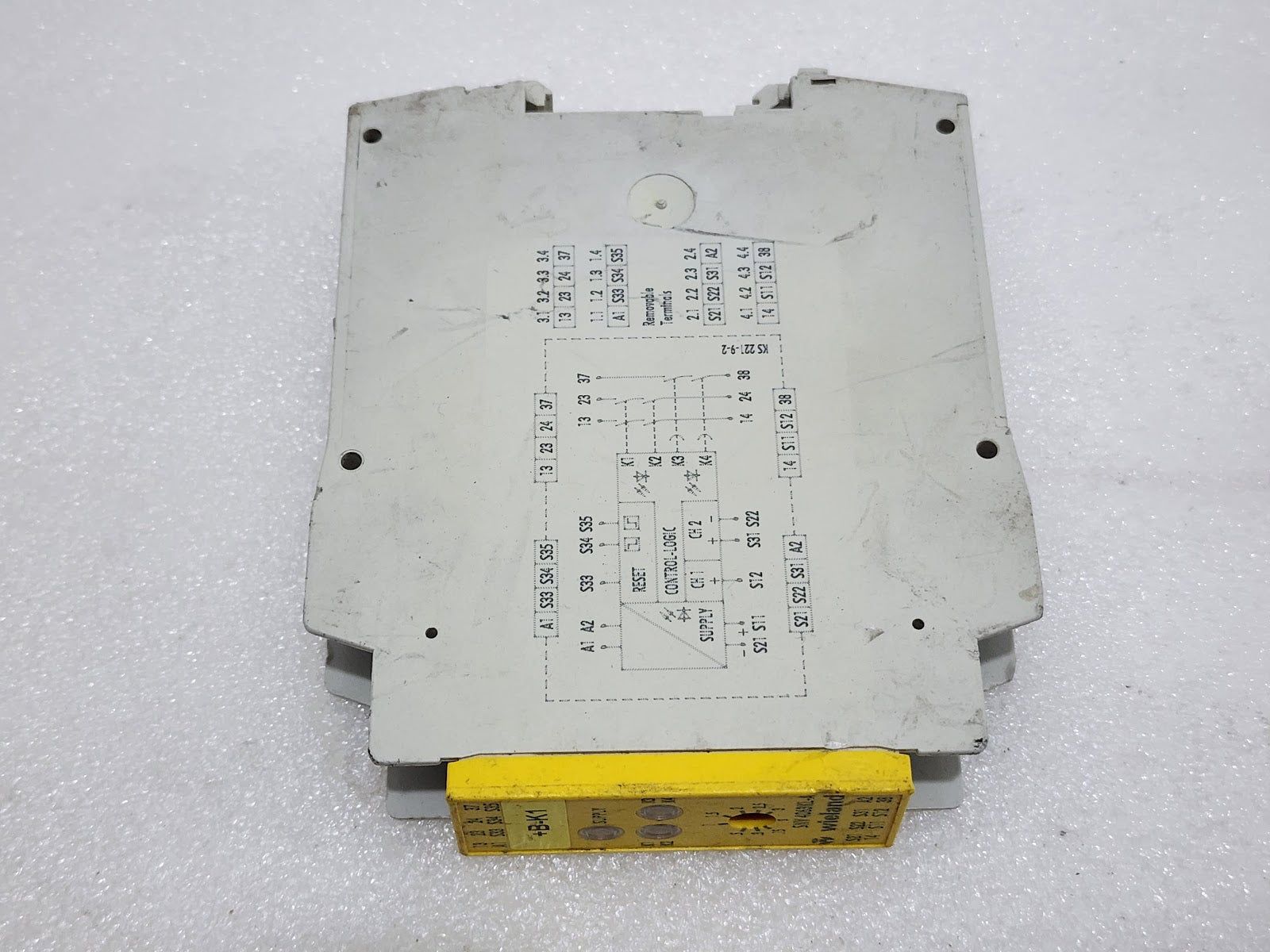 WIELAND SNV-4063KL-A SAFETY RELAY R1.188.0620.0 24VDC