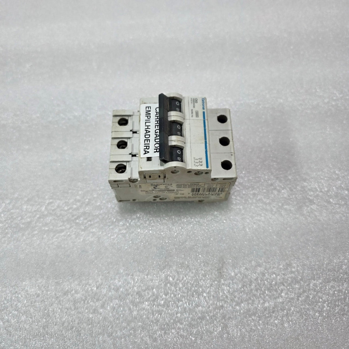 ELETROMAR WMN3C63E 3P 63A CURVE C 380V 10KA MCB MINIATURE CIRCUIT BREAKER