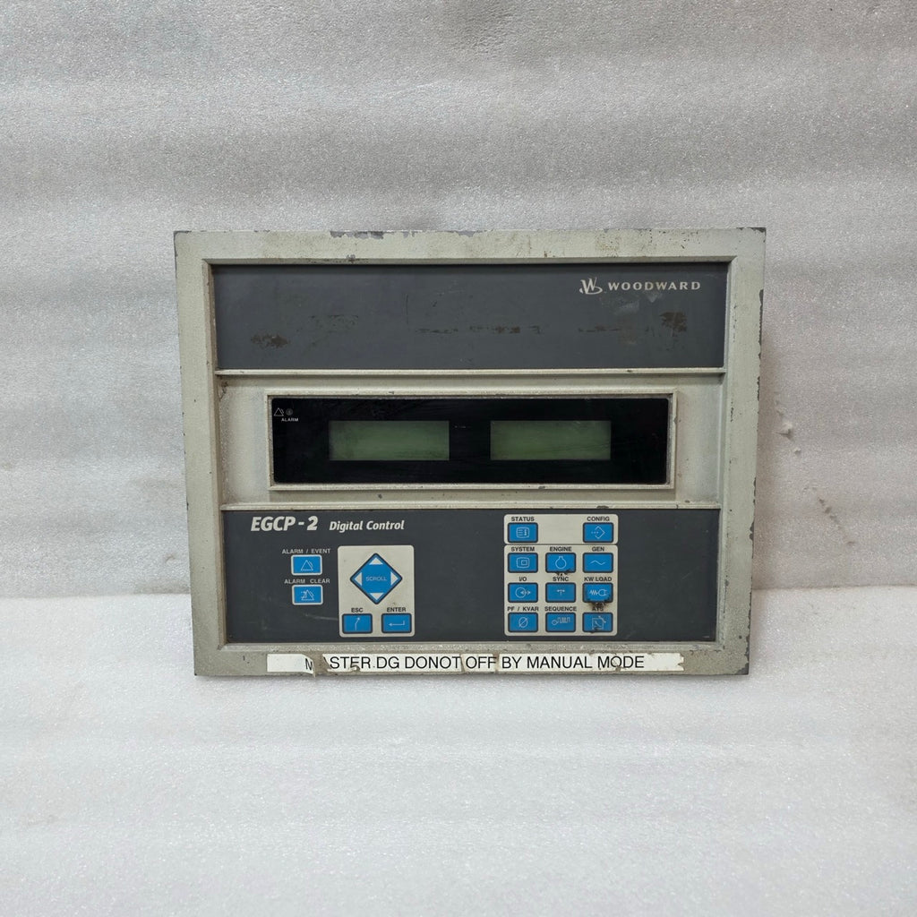 WOODWARD EGCP-2 DIGITAL GENERATOR CONTROL PANEL REV G 8406-120