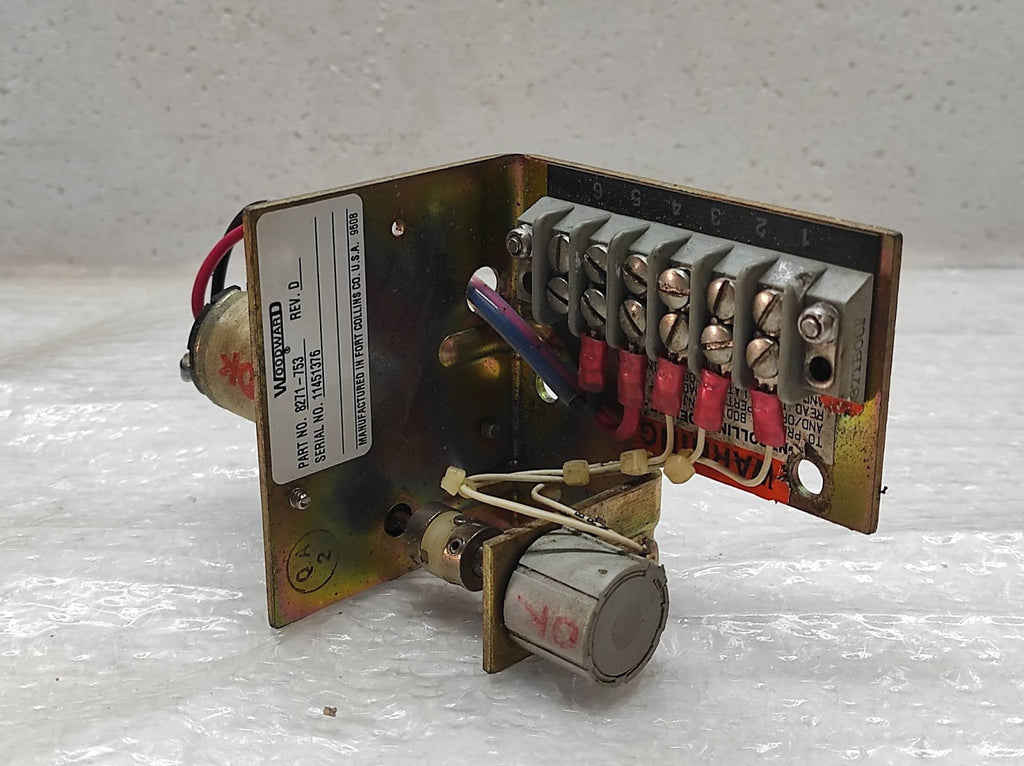 Woodward 8271-753 Potentio Meter Relay Revision D