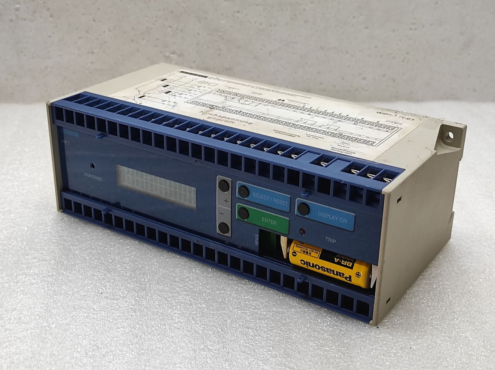 Woodward WIP11I1E1 Self Powered Time Overcurrent Relay Revision B