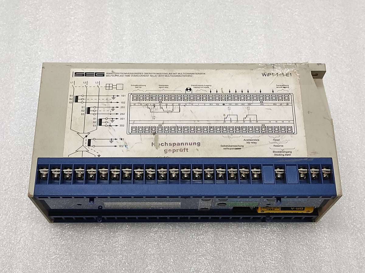 Woodward WIP11I1E1 Self Powered Time Overcurrent Relay Revision B