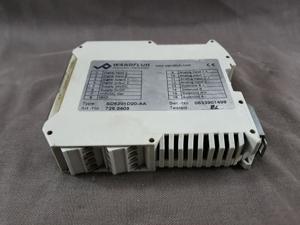 Wandfluh SD6 Digital Amplifier Module SD6201D20-AA 726.2409
