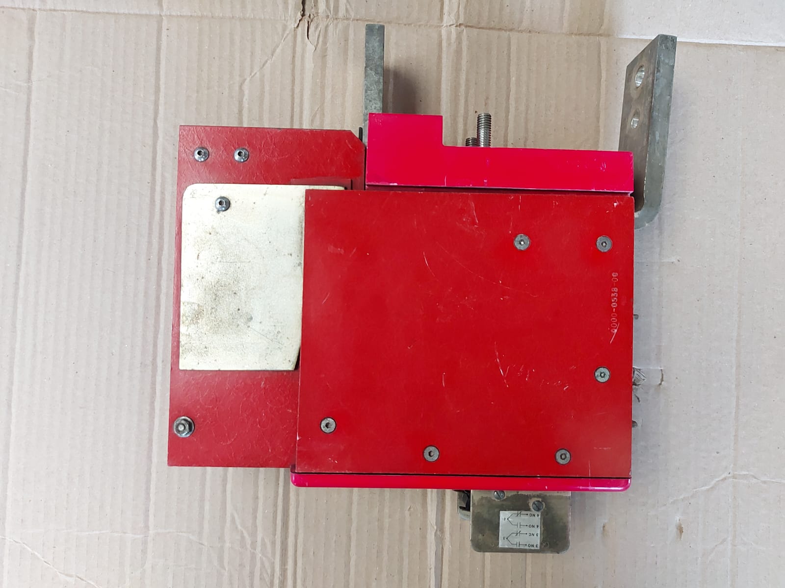 ANSALDO ROSS HILL 1800/C CONTACTOR 0100-0389-02 COIL VOLTAGE 74VDC