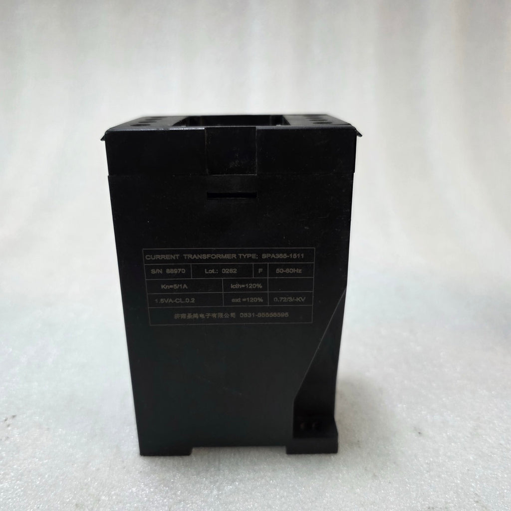 XINXIANG SHENGHUA SPA385-1511 CURRENT TRANSFORMER  5/1A RATIO 1.5VA 0.72/3KV