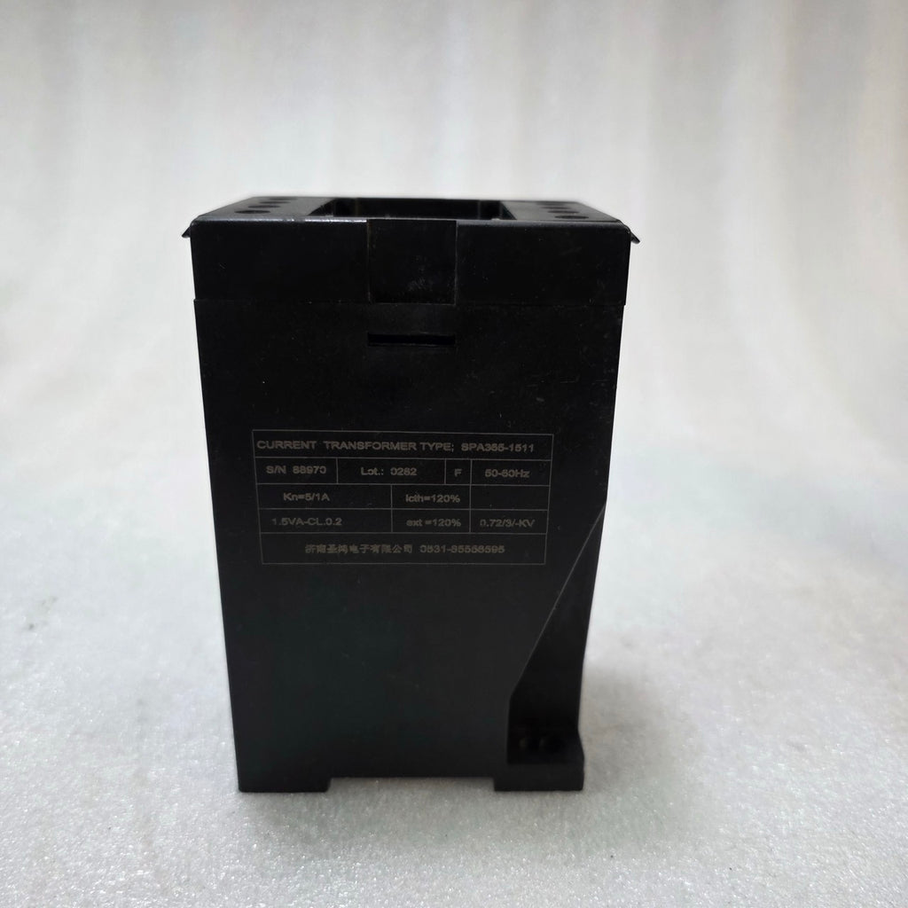 XINXIANG SHENGHUA SPA385-1511 CURRENT TRANSFORMER  5/1A RATIO 1.5VA 0.72/3KV