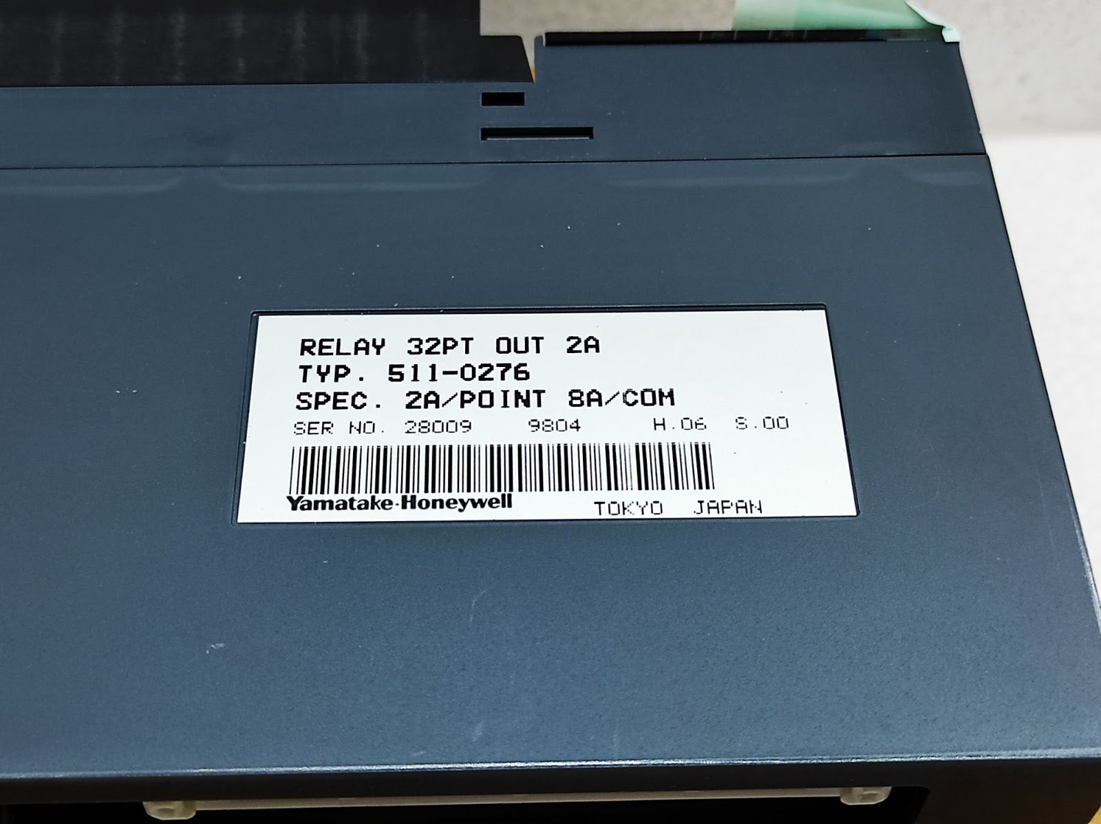 YAMATAKE HONEYWELL 511-0276 RELAY 32PT OUT 2A 5110276