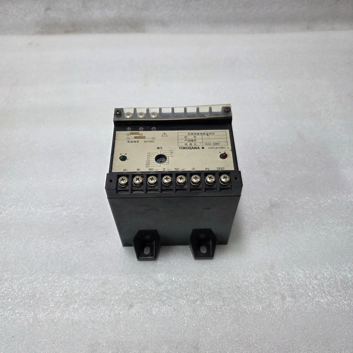 YOKOGAWA 237937/CJ INSULATION RESISTANCE MONITOR 0–∞ MΩ | AC 110/220V | INDUSTRI