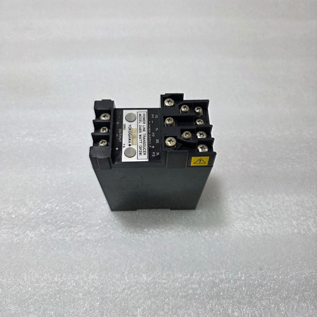 YOKOGAWA 2465 WATT TRANSDUCER 3P3W | 4–20MA OUTPUT | 1500/5A CT | 460/115V PT |