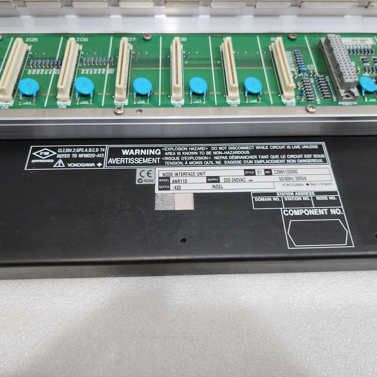 YOKOGAWA ANR11D NODE INTERFACE UNIT S1-C2MH12026C-420 NDEL 220-240VAC