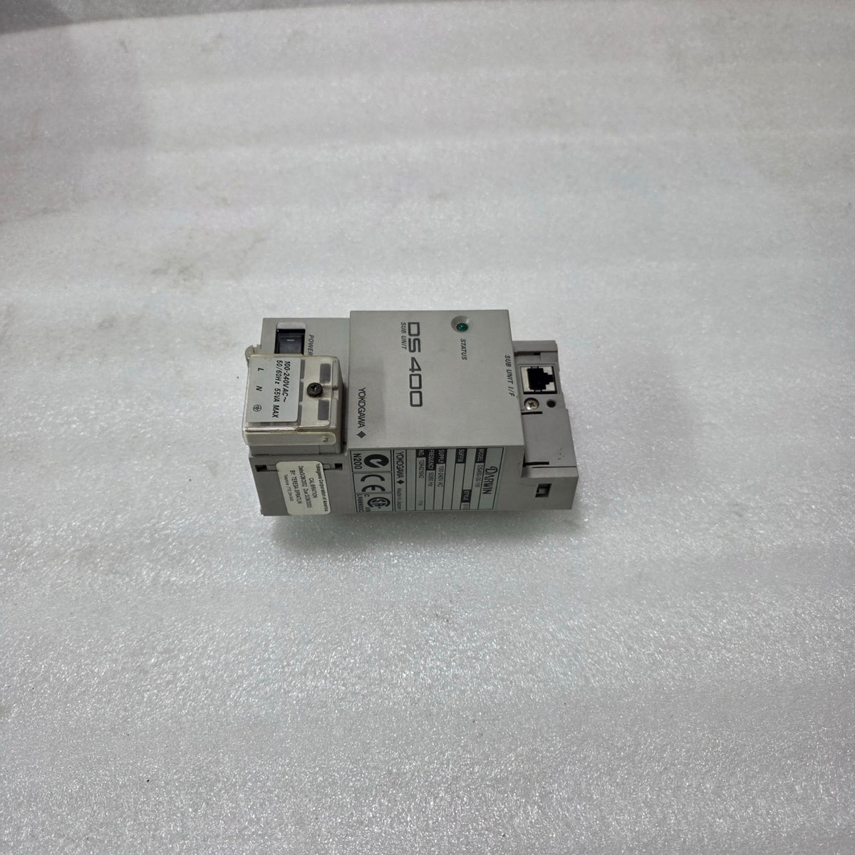 YOKOGAWA DARWIN DS400-00-1W DATA ACQUISITION UNIT (STYLE S10) | 100–240V AC RECO