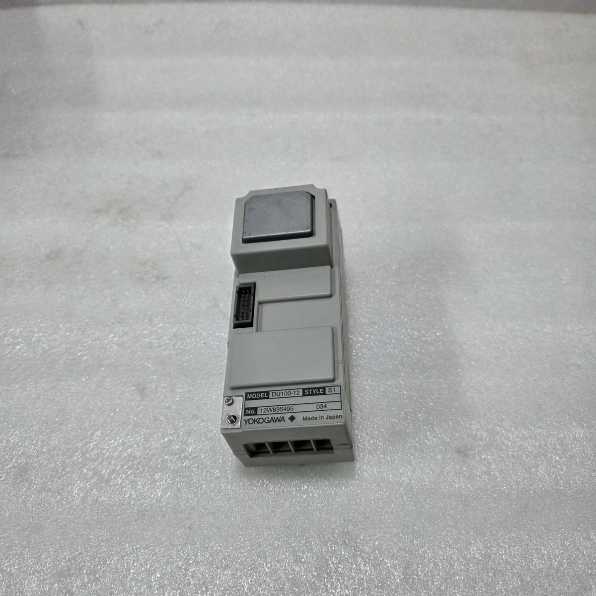 YOKOGAWA DU100-12 ANALOG INPUT MODULE | STYLE S1 | INDUSTRIAL SIGNAL MODULE