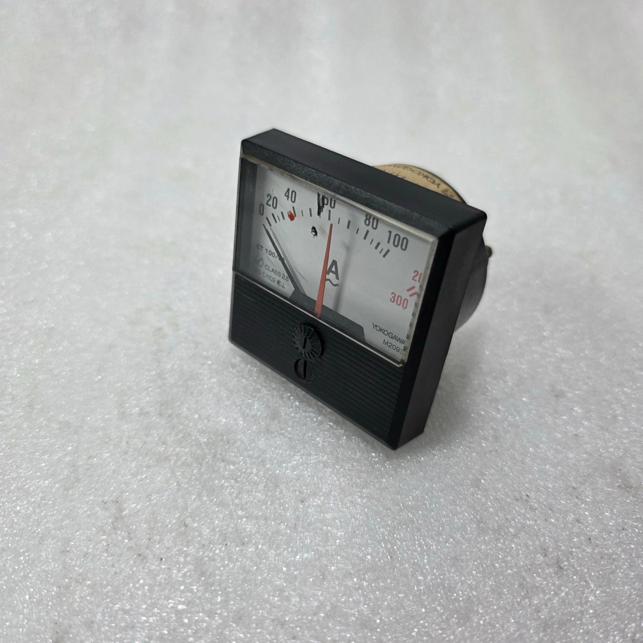 YOKOGAWA M2093 ANALOG AMMETER PANEL METER 0–100A AC CT 100/5A A46-N-L-BL