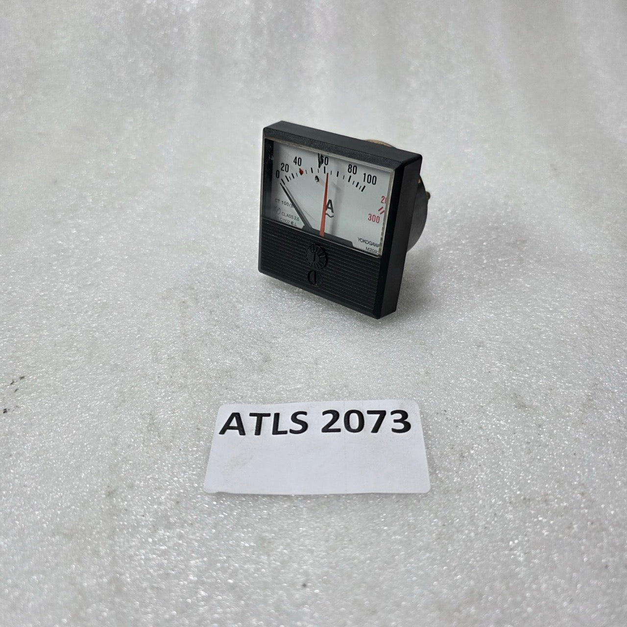 YOKOGAWA M2093 ANALOG AMMETER PANEL METER 0–100A AC CT 100/5A A46-N-L-BL