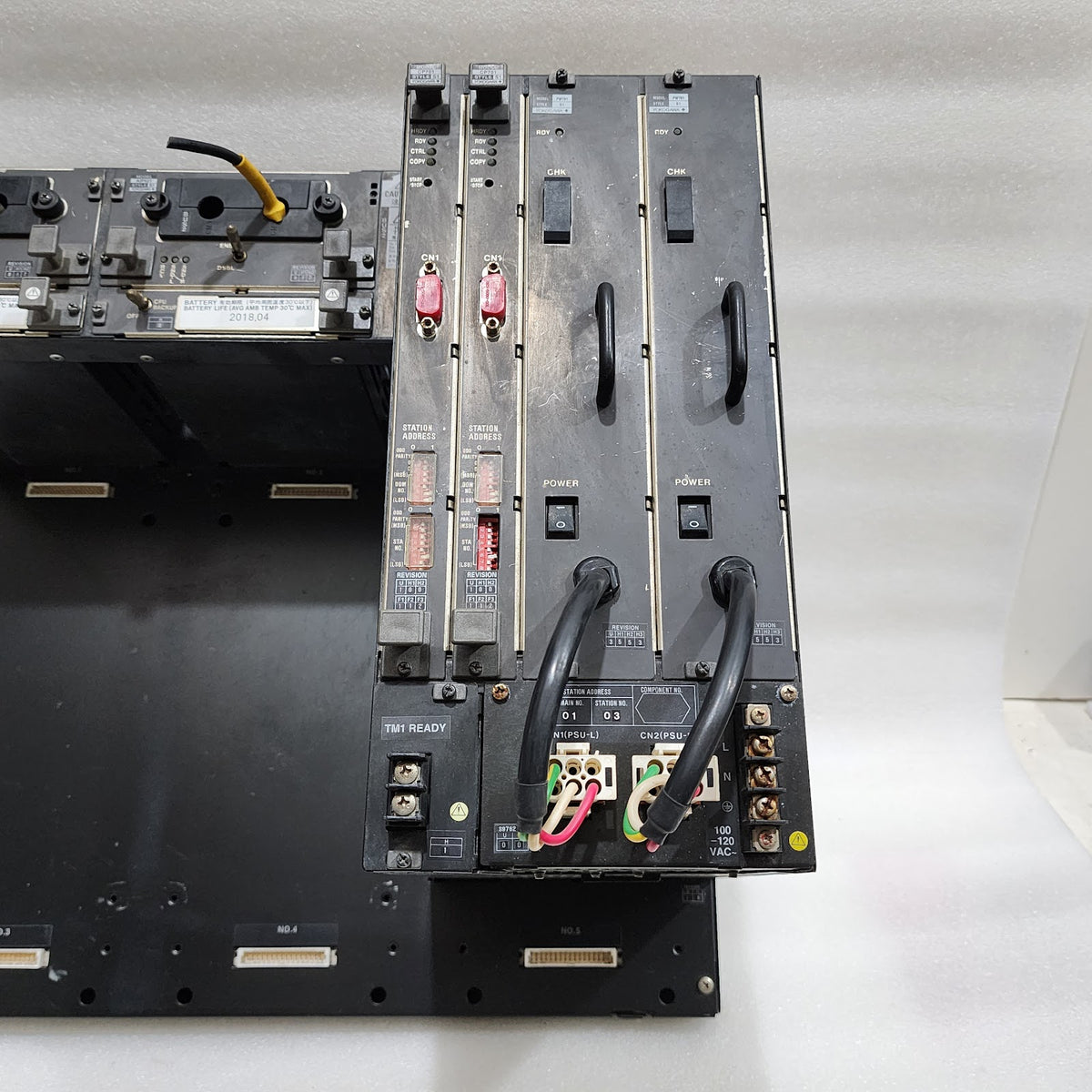 YOKOGAWA PFCD FIELD CONTROL STATION PW701 POWER SUPPLY CP701 CPU UNIT AIP521