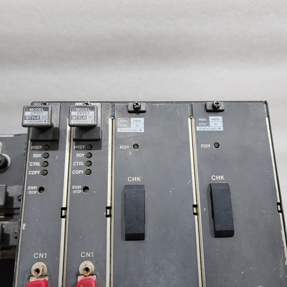 YOKOGAWA PFCD FIELD CONTROL STATION PW701 POWER SUPPLY CP701 CPU UNIT AIP521