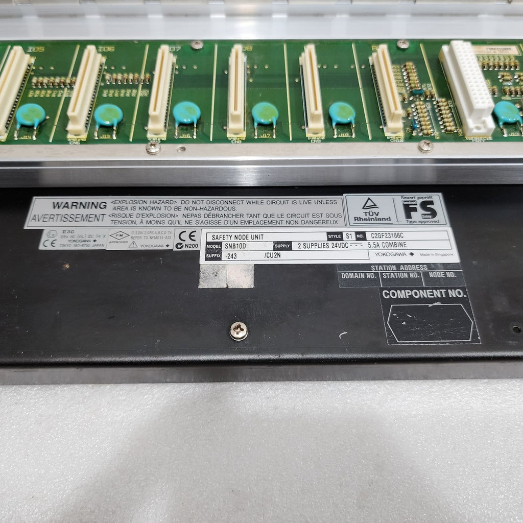 YOKOGAWA SNB10D SAFETY NODE UNIT S1-C2GF23166C-243 CU2N 24VDC