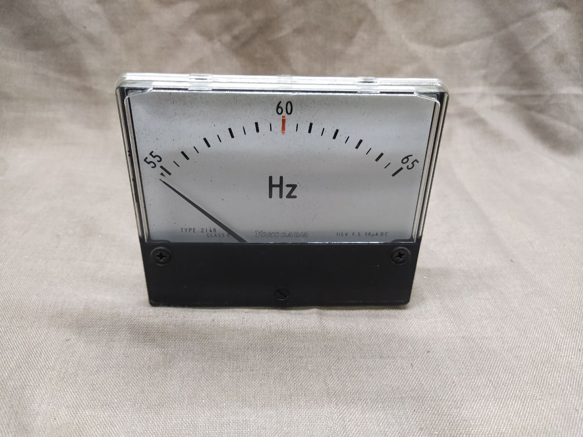 YOKOGAWA 2148 FREQUENCY METER 115V