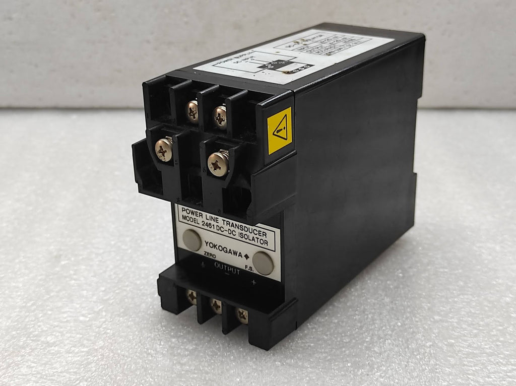 YOKOGAWA 2461 DC-DC ISOLATOR | 4–20MA SIGNAL ISOLATOR | 24VDC POWER LINE TRANSDU