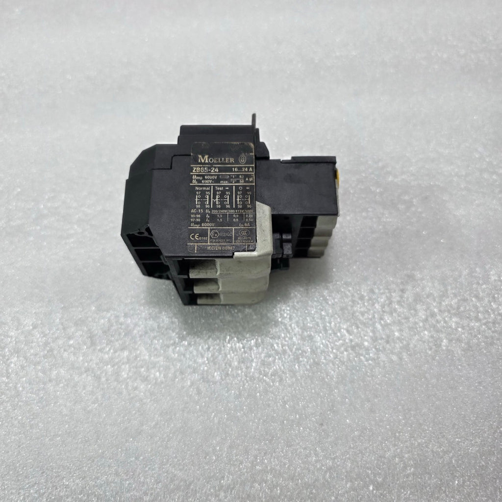 MOELLER ZB65-24 THERMAL OVERLOAD RELAY 16-24A 690V IEC/EN 60947