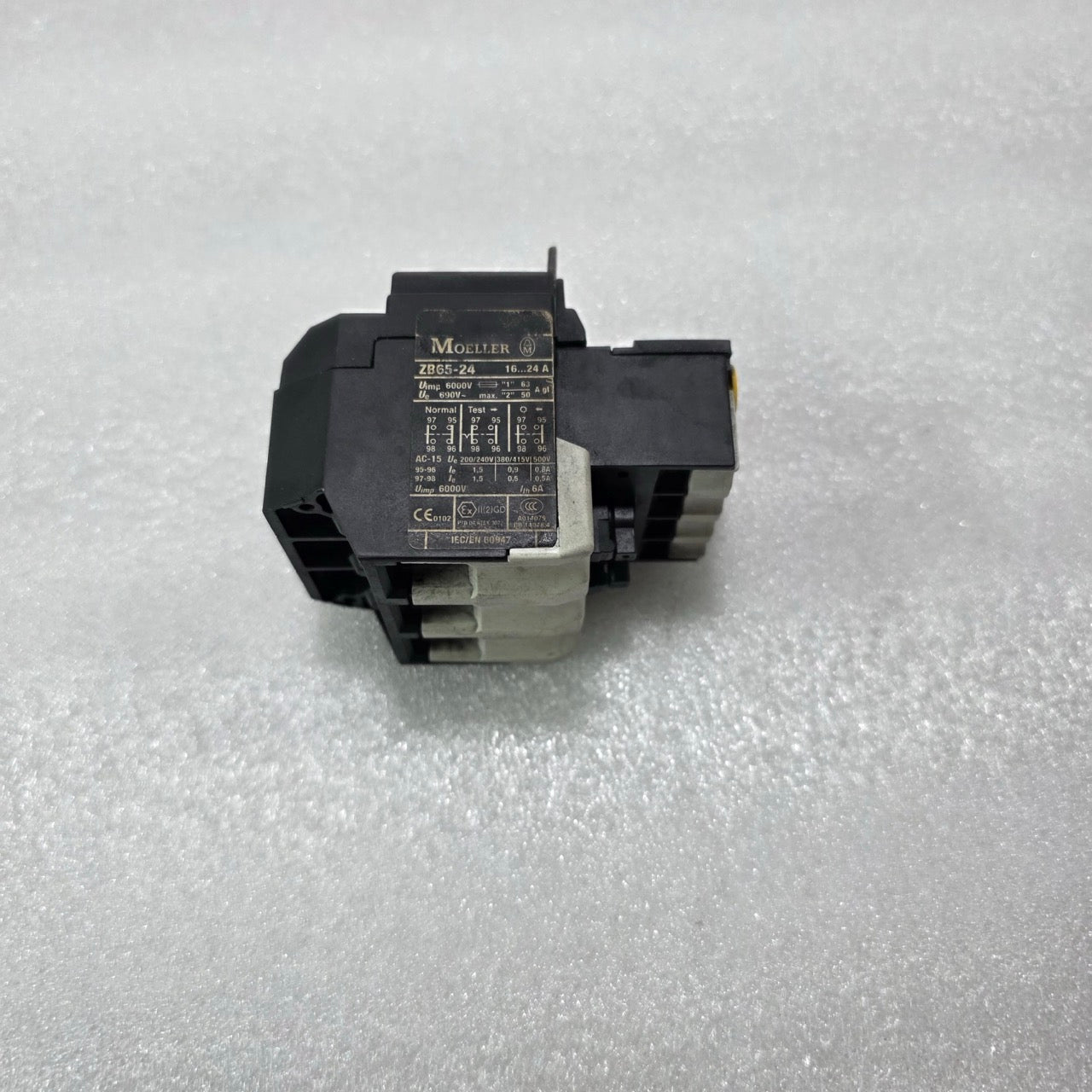 MOELLER ZB65-24 THERMAL OVERLOAD RELAY 16-24A 690V IEC/EN 60947