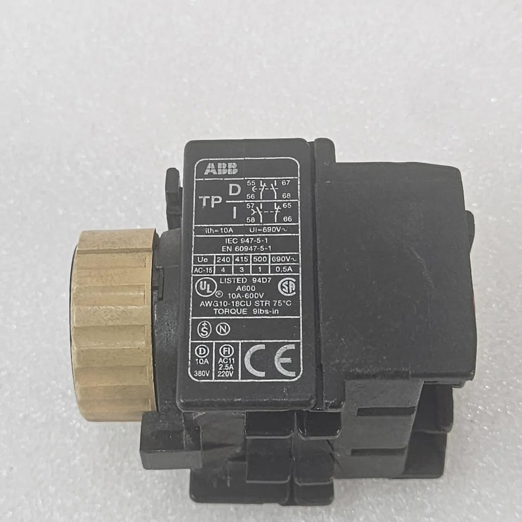 ABB TP40D Timer Block 0-40s 10A 690V AC-15 IEC60947-5-1
