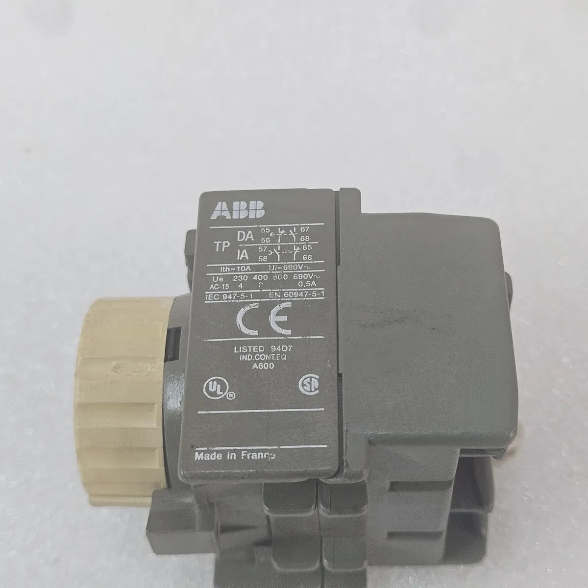 ABB TP40IA Timer Block 0.1-40s 10A 690V IEC 947-5-1