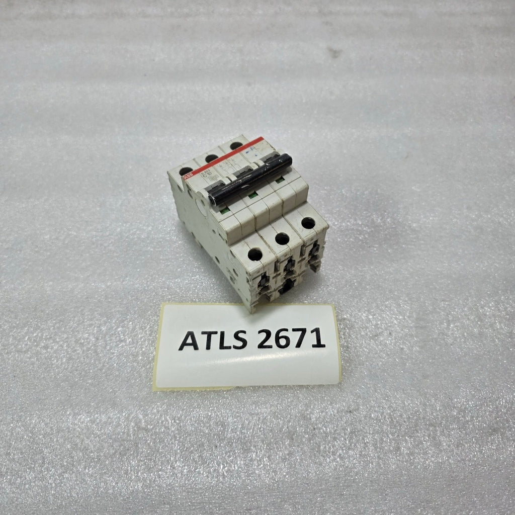 ABB S203 C10 3P 10A TYPE C 400V 6KA MCB MINIATURE CIRCUIT BREAKER