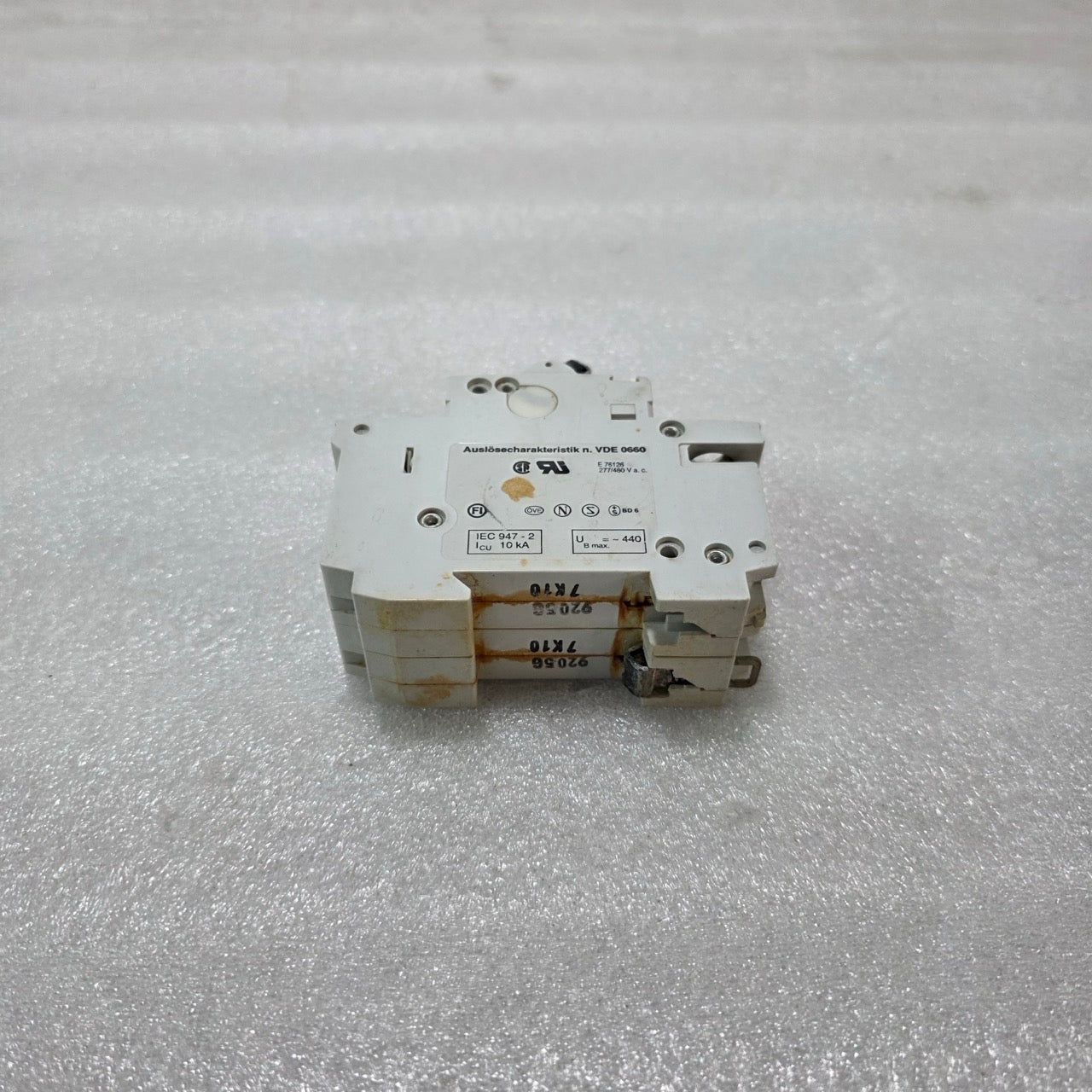 ABB S272 K10A 2P 10A TYPE K 415V 6KA MCB MINIATURE CIRCUIT BREAKER