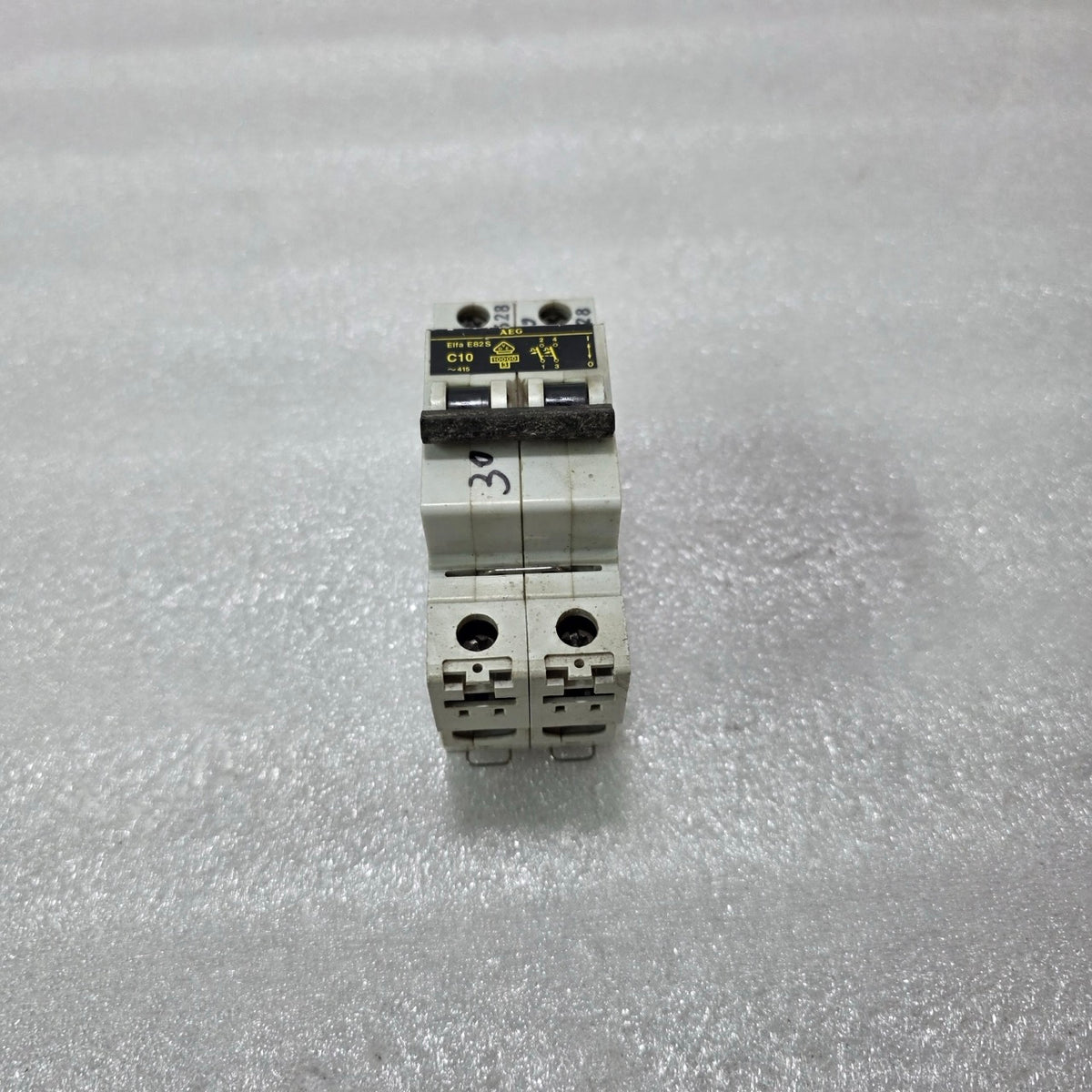 AEG ELFA E82S C10 2P 10A TYPE C 415V 10KA MCB MINIATURE CIRCUIT BREAKER