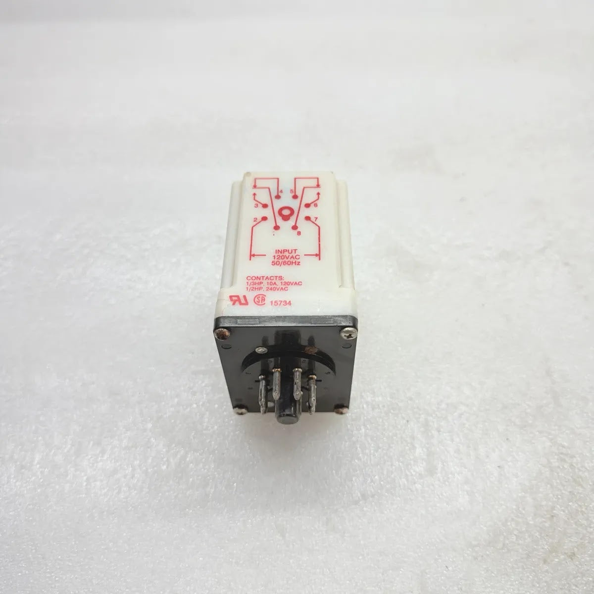 DAYTON 5X830E Solid State Time Delay Relay 120VAC 3-300 Sec