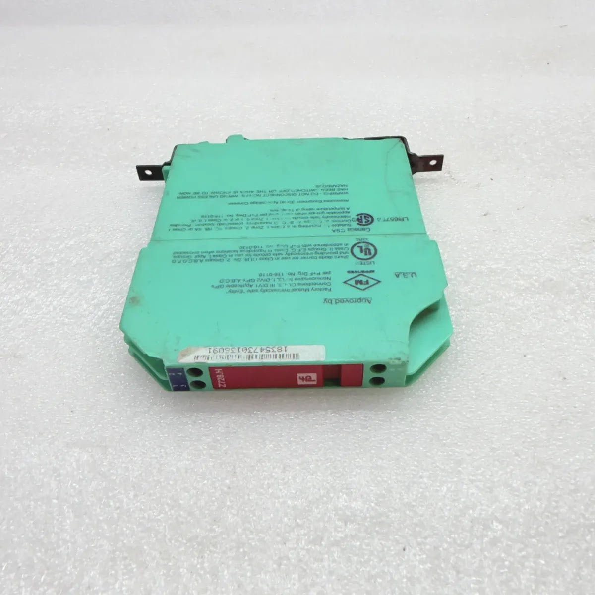 PEPPERL+FUCHS Z728.H Zener Barrier 28V 119mA damaged