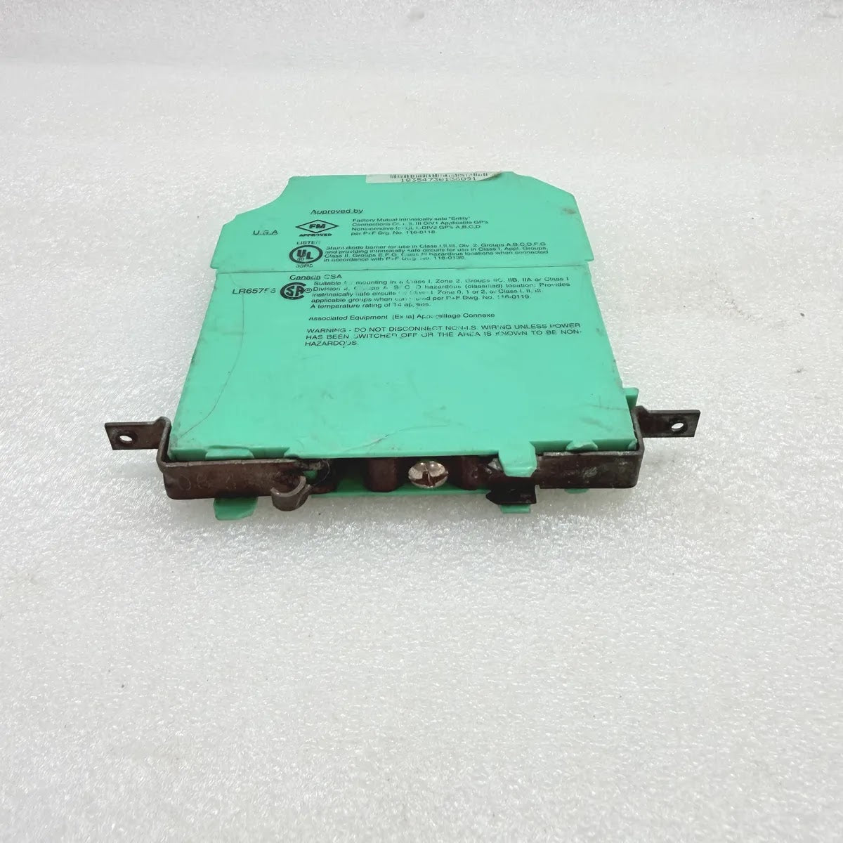 PEPPERL+FUCHS Z728.H Zener Barrier 28V 119mA damaged