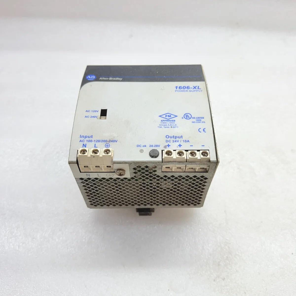 A Bradley 1606-XL240E Power Supply 24V DC 10A 240W