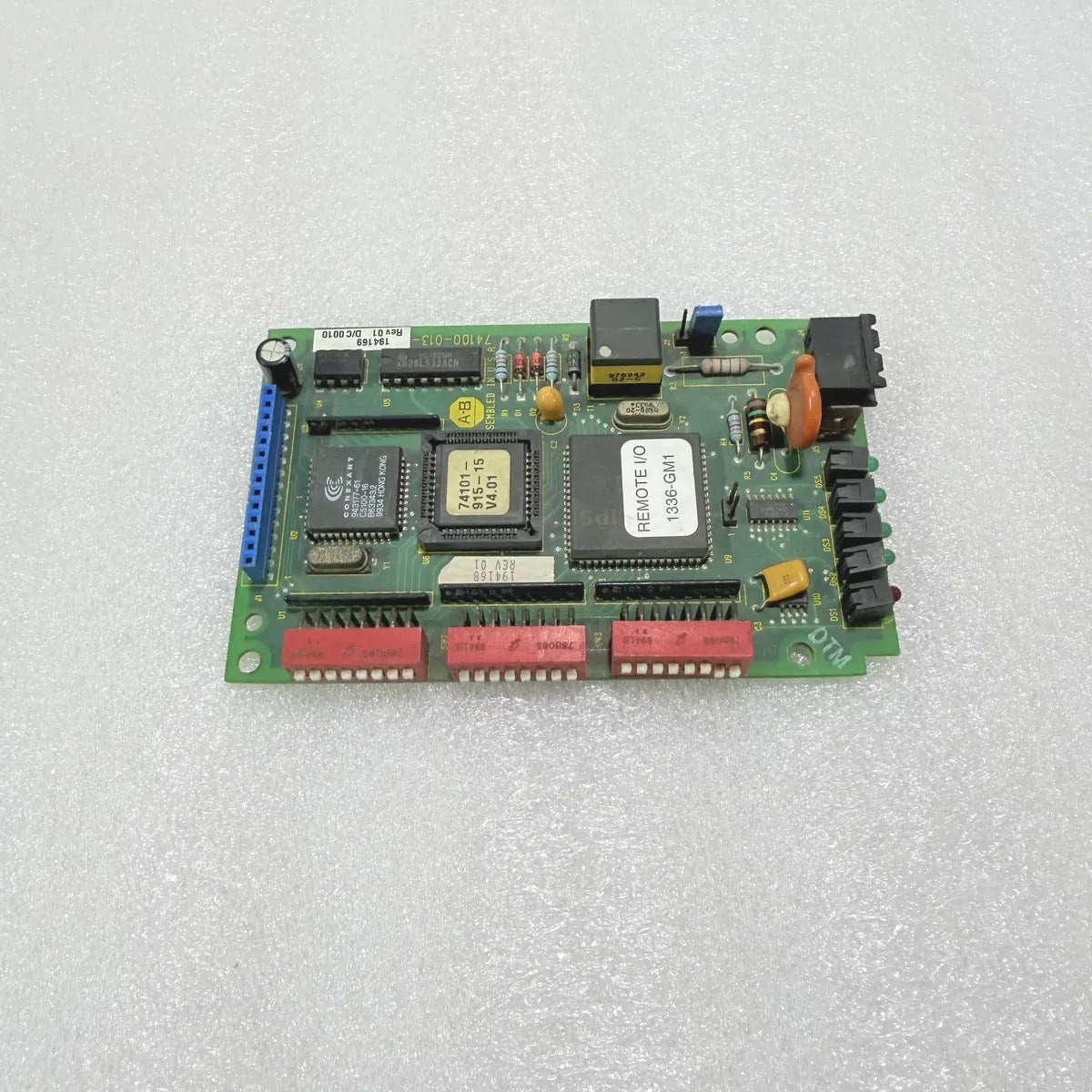 A Bradley 1336-GM1 Remote IO Communication Board Pre-Owned