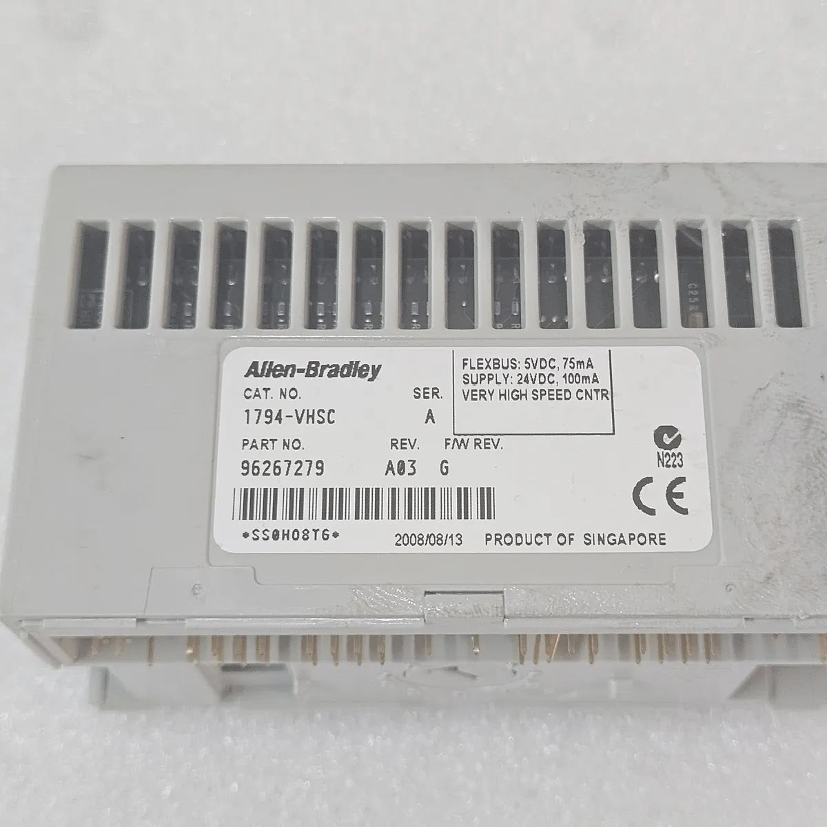 A Bradley 1794-VHSC Flex I/O Very High Speed Counter Module Flexbus 5VDC